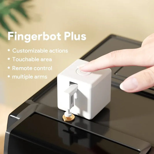 Bluetooth Fingerbot Plus Robot Button Pusher Switch Work With Alexa Google Home Smart Life App
