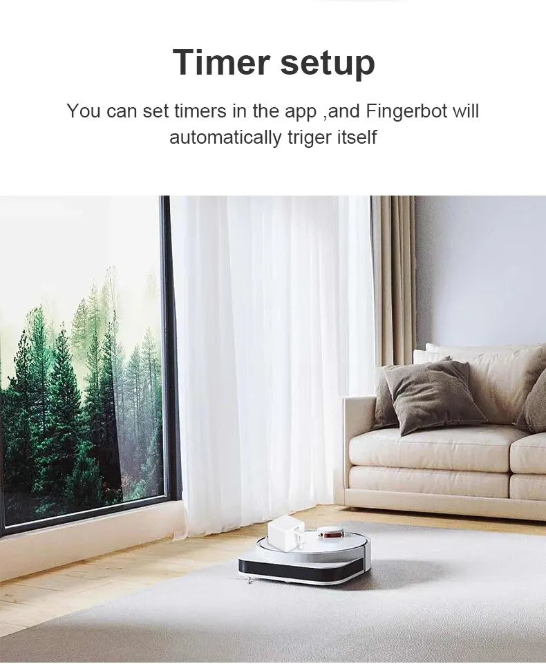 Bluetooth Fingerbot Plus Robot Button Pusher Switch Work With Alexa Google Home Smart Life App
