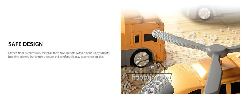 Magnetic Transform Engineering Car Assembled Toys for Toddler Magnetic Blocks for Kids Activities Toy Transforming Robot Car Toy