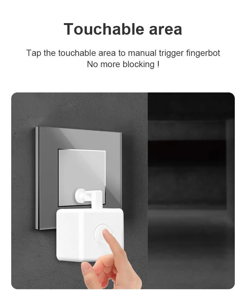 Bluetooth Fingerbot Plus Robot Button Pusher Switch Work With Alexa Google Home Smart Life App