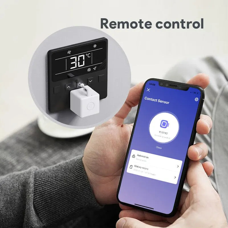 Bluetooth Fingerbot Plus Robot Button Pusher Switch Work With Alexa Google Home Smart Life App